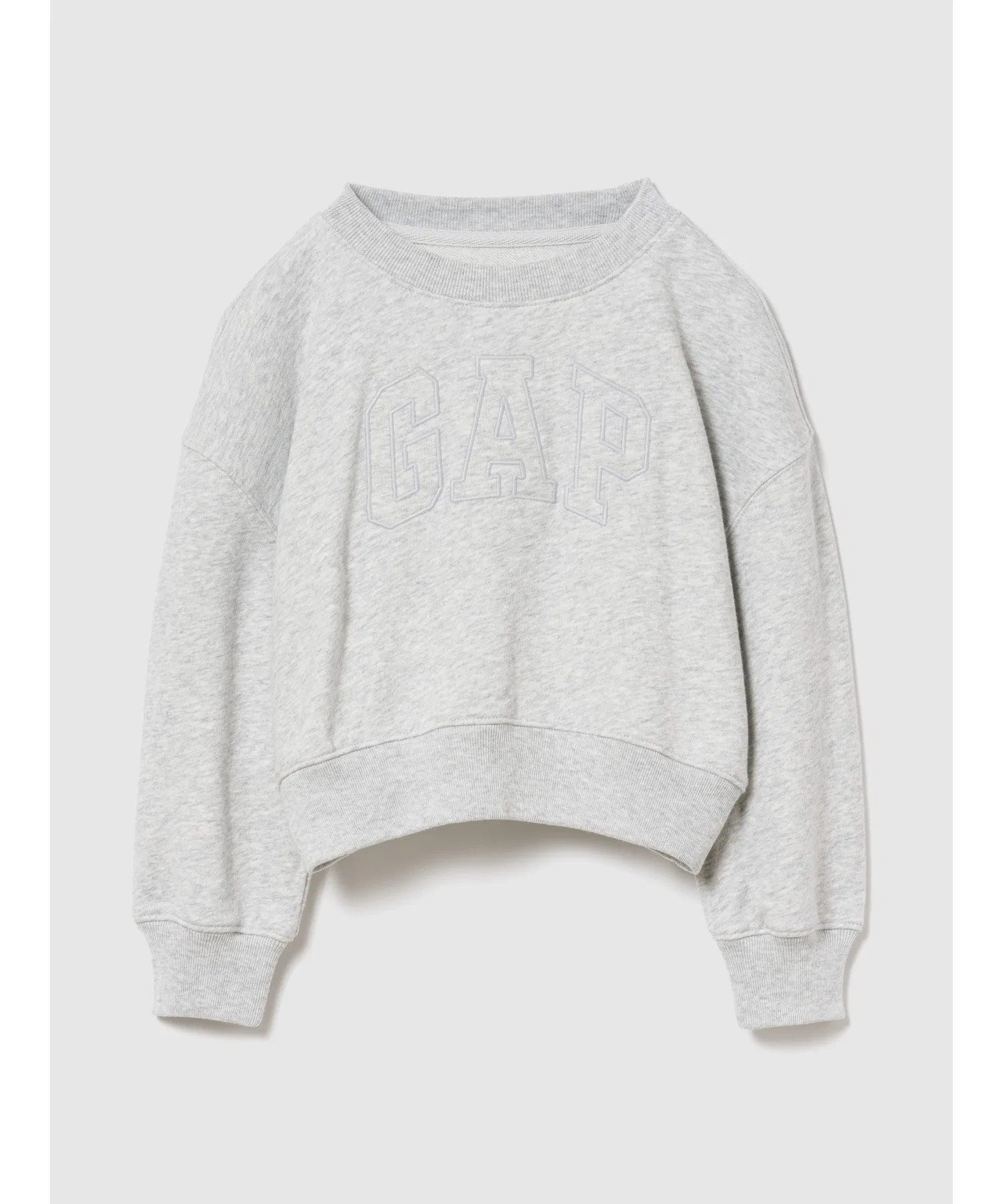 Укороченная винтажная толстовка GAP с логотипом из мягкой французской махровой ткани (детская)