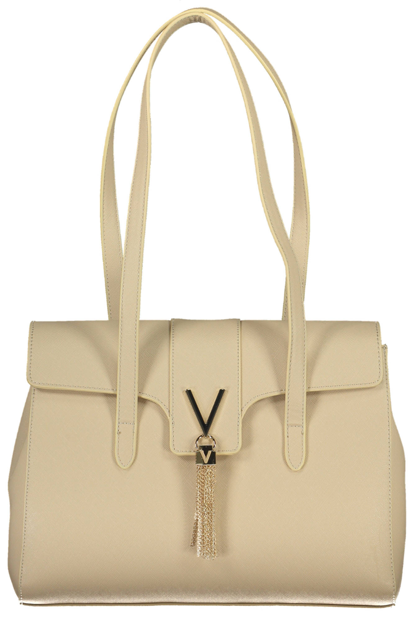 

Женская сумка Valentino Bags с длинными ручками и клапаном, бежевый