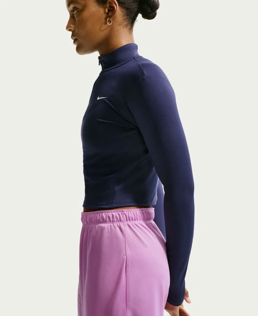Женские шорты Attack Dri-FIT со средней посадкой Nike, розовый/белый — фото 3