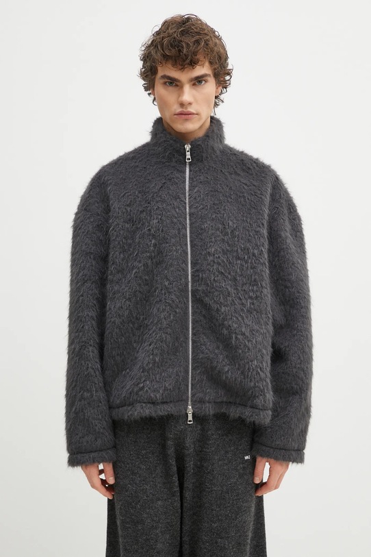 

Куртка Faux Alpaca Track Jacket Mki Miyuki Zoku, серый