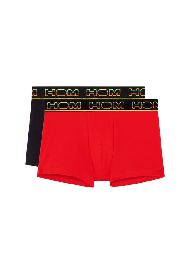 

Боксеры 2 пары - трусы-боксеры ivano #2 хлопок Hom, мультиколор