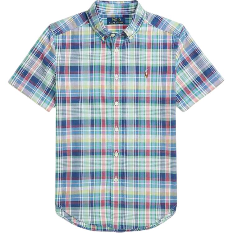 

Polo Ralph Lauren SS25 рубашка летняя детская мультиколор