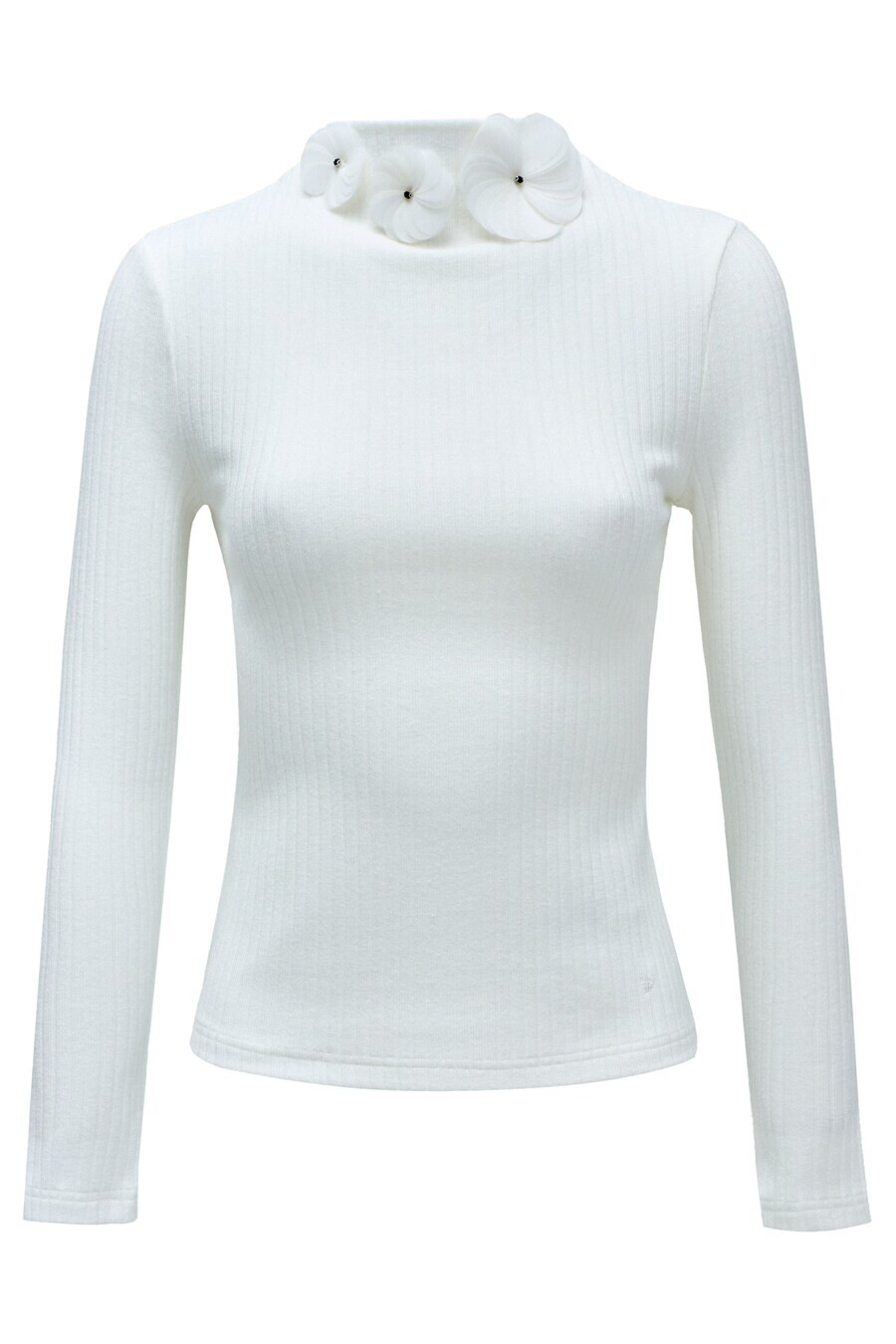 

Тонкий вязаный свитер Salsa Jeans Sweater, белый