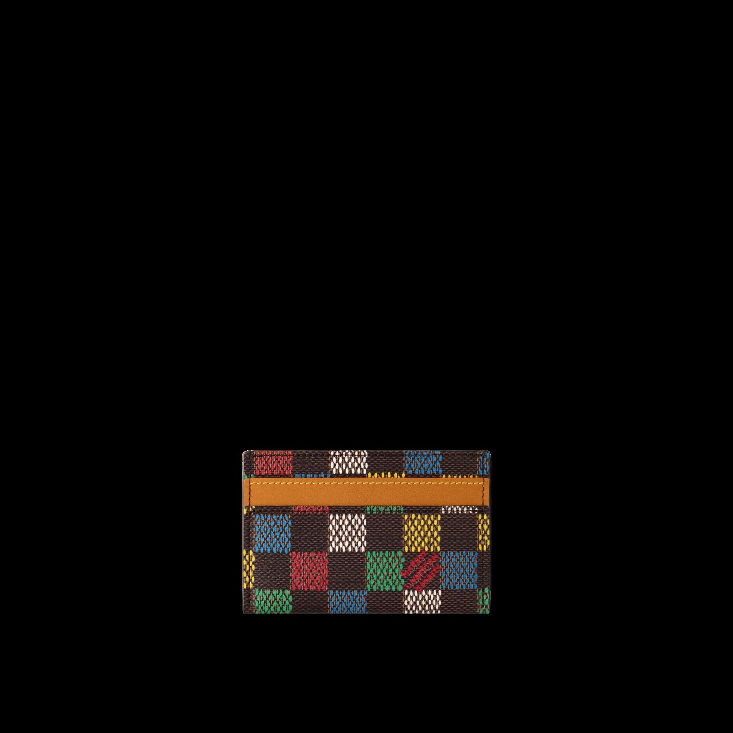 

Двойной держатель для карт Louis Vuitton, мультиколор