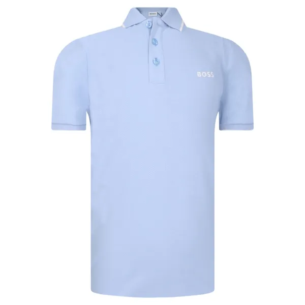 

Рубашка поло стандартного кроя Boss, синий