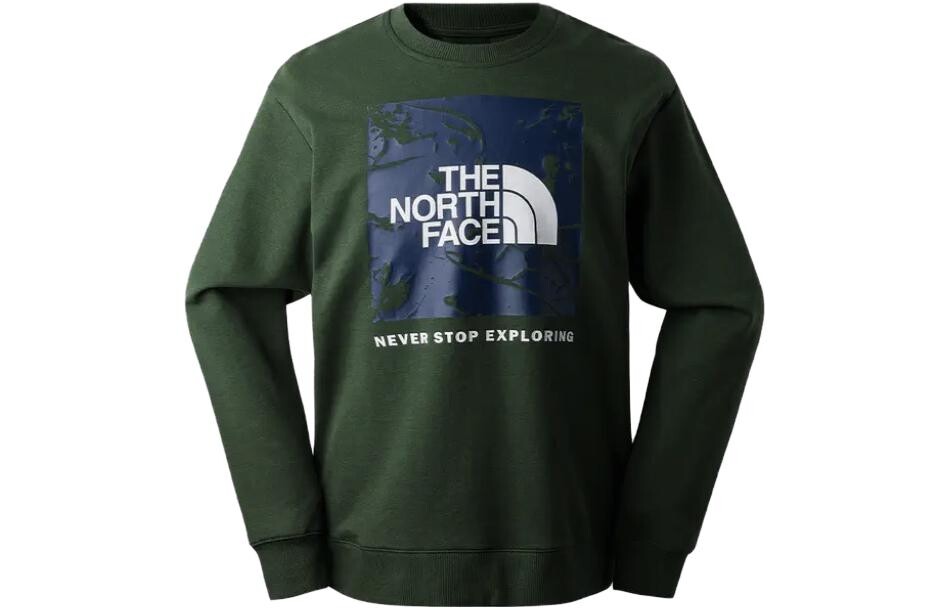 

Толстовка мужская темно-зеленая I0P The North Face, темно-зеленый
