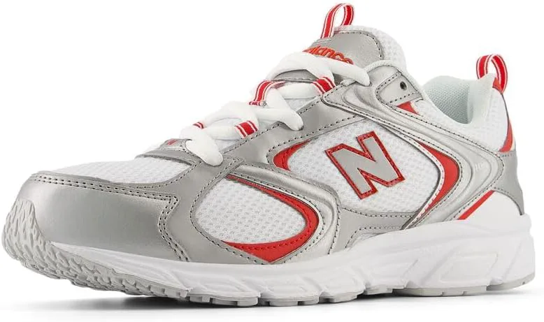 Мужские кроссовки New Balance 408 V1, белый/металлик/красный