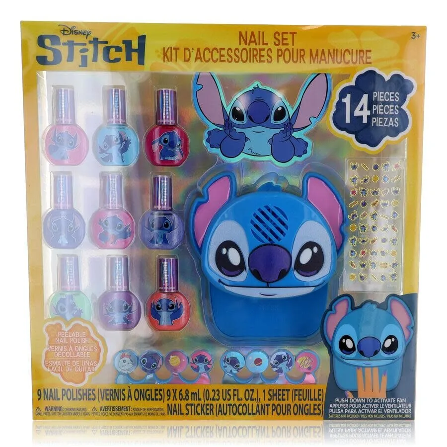 Набор для ногтей Disney Girls Stitch с сушилкой для ногтей Подарочный набор Ногти 719565518775