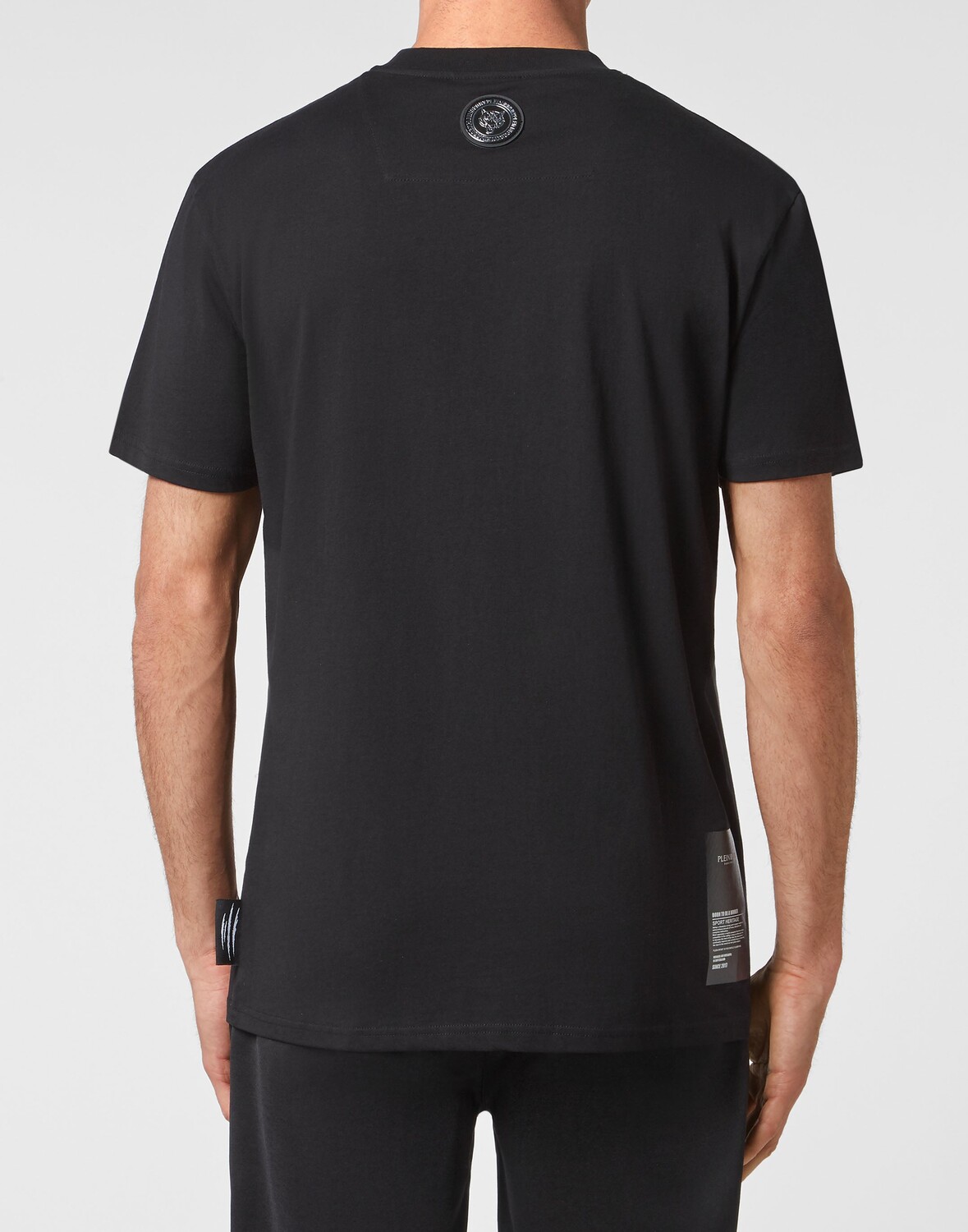 

Футболка с круглым вырезом SS Tiger Plein Sport, цвет Black / Black
