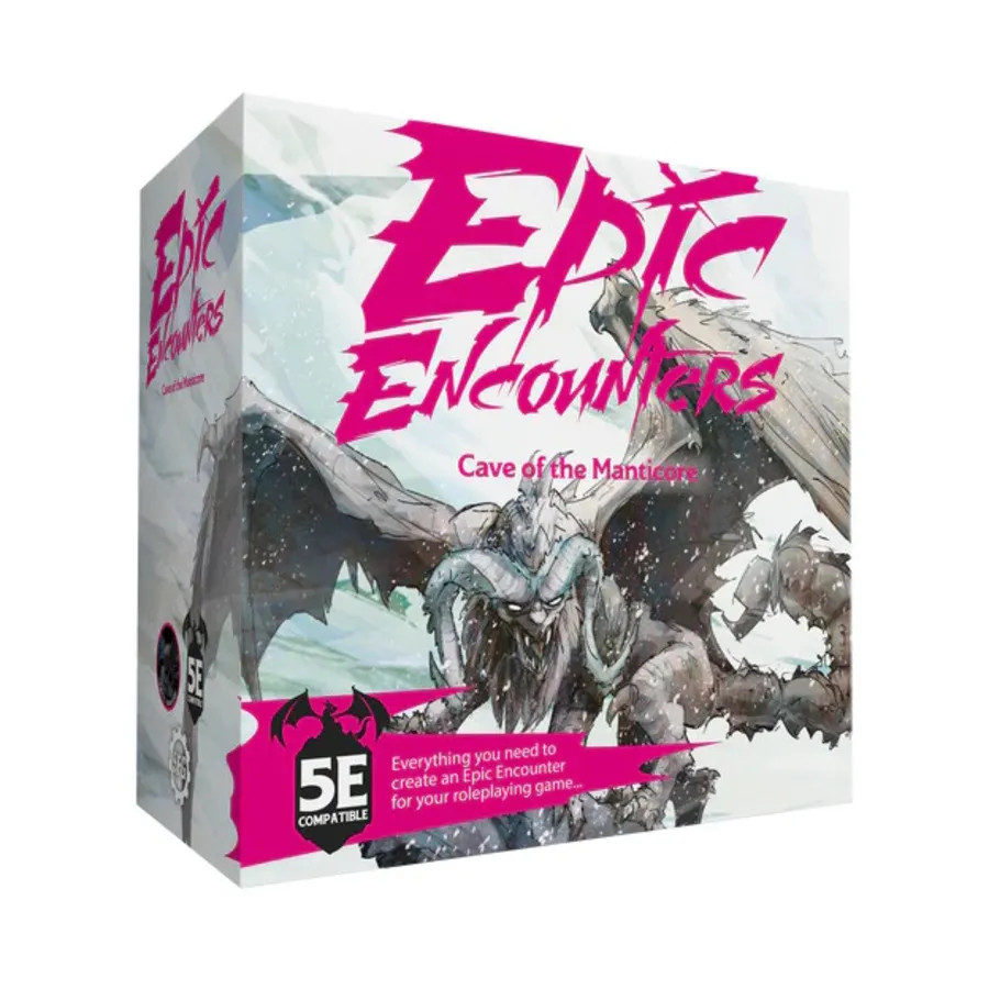 

Бокс-сет Cave of the Manticore, Epic Encounters (Steamforged Games)