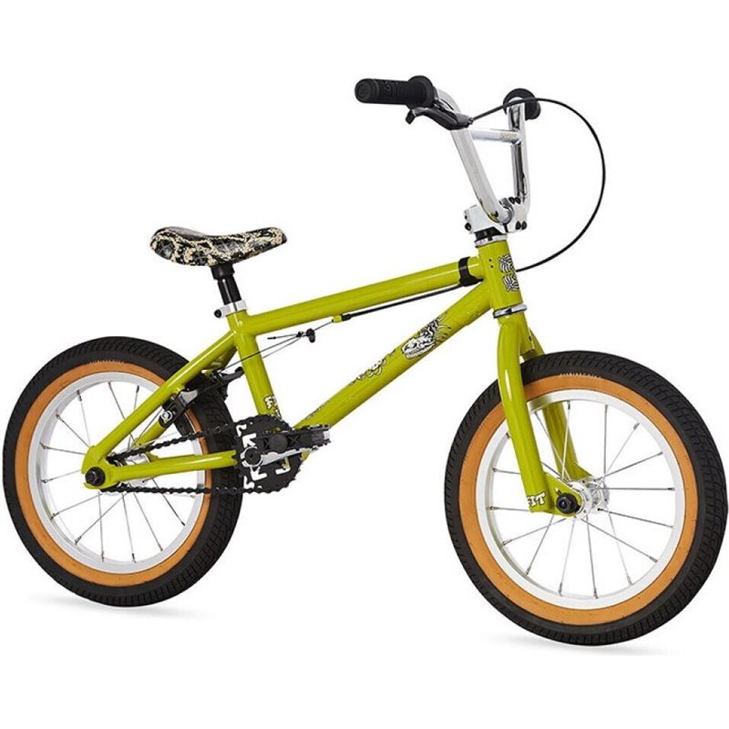 

Велосипед BMX FitBikeCo Misfit 14", зеленый