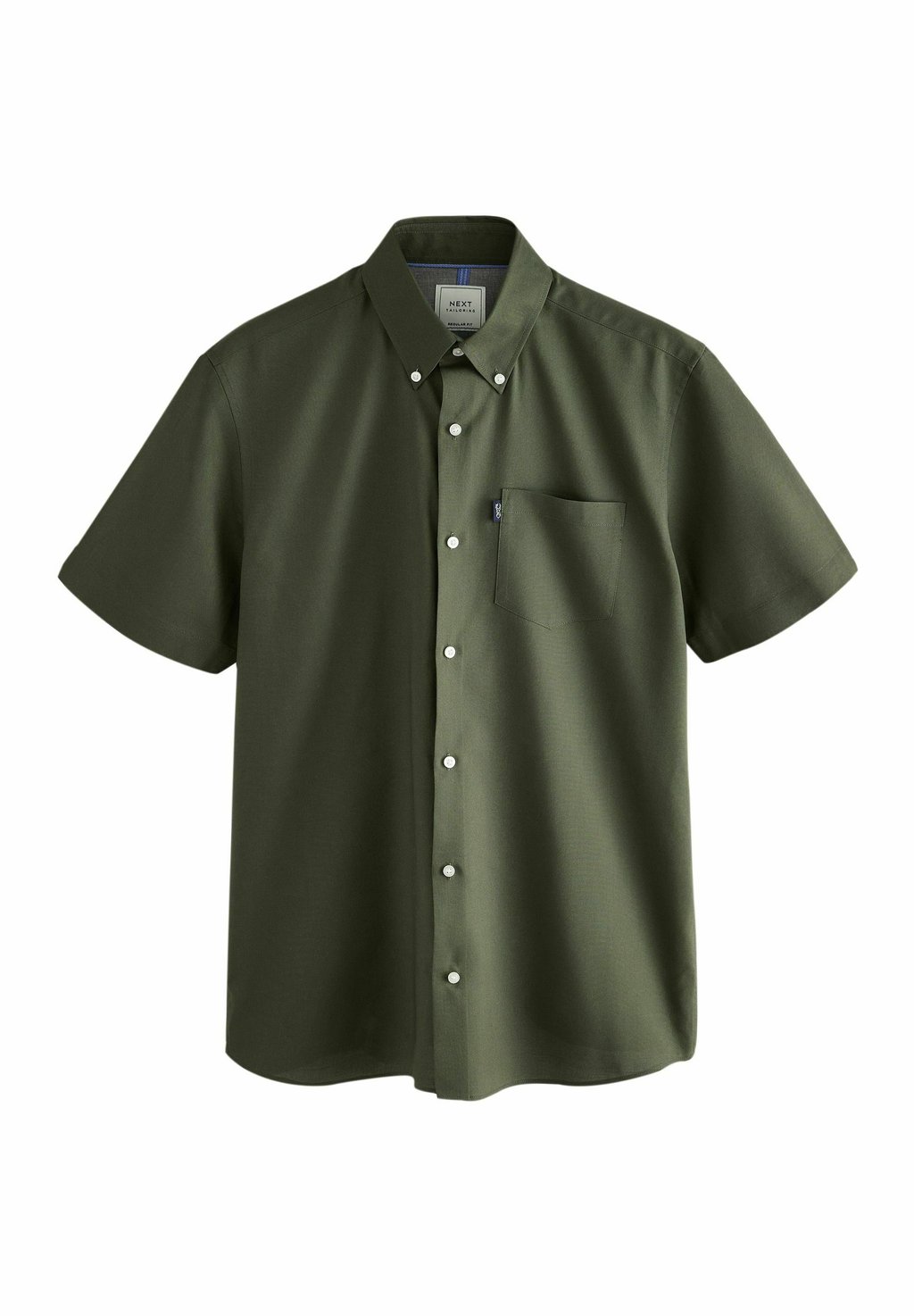 

Рубашка BUTTON DOWN OXFORD SHORT SLEEVE Next, зеленый