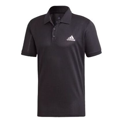 

Футболка adidas Tennis Sports lapel Polo Shirt Black, черный