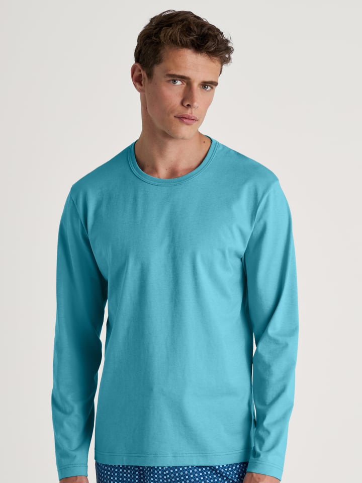 

Лонгслив Calida, цвет bright blue