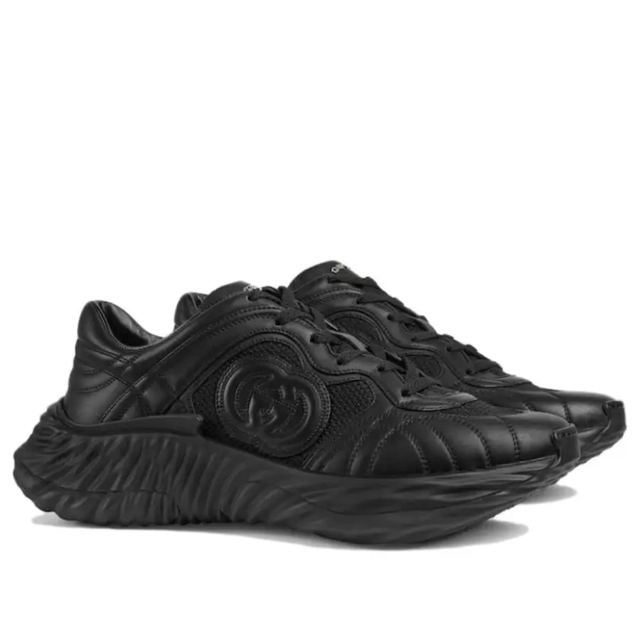 Кроссовки Gucci Ripple 'Black', черный — фото 2