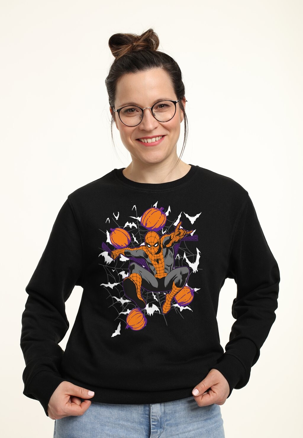

Толстовка SPIDER-MAN CLASSIC SPIDEY WEBS Marvel, черный