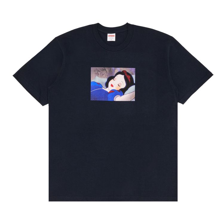 

Футболка Supreme Snow White Tee Navy, синий