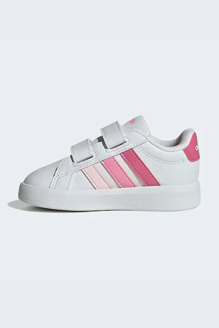 Кроссовки детские GRAND COURT 3.0 Adidas, белый — фото 4