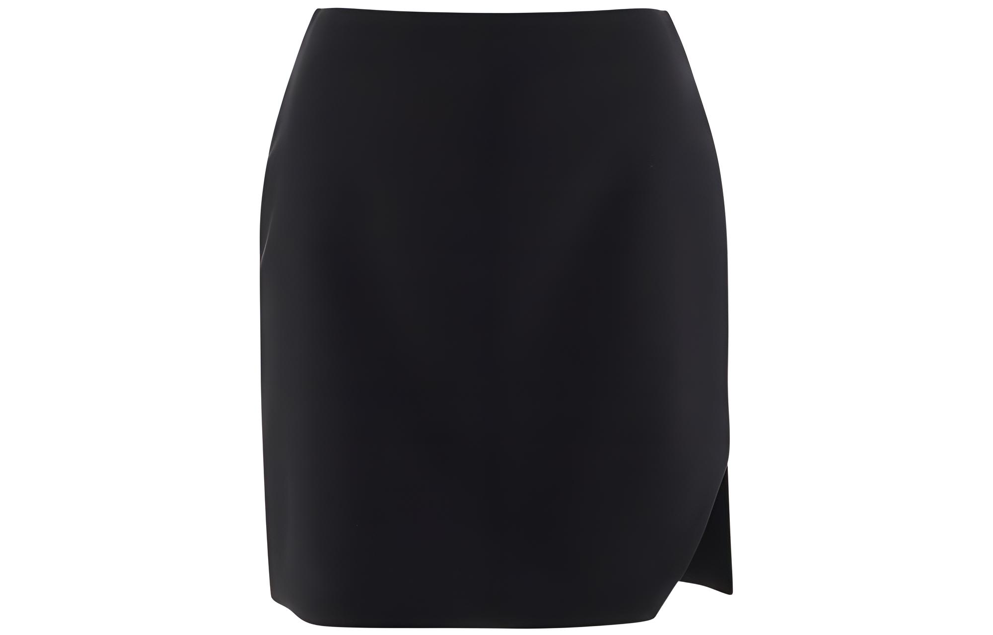 

Повседневная короткая юбка женская Alexander McQueen, черный