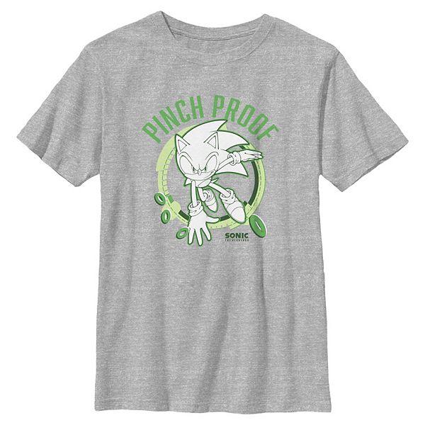 

Майка для мальчиков 6-20 pinch proof crew Sonic The Hedgehog, Sport Gray