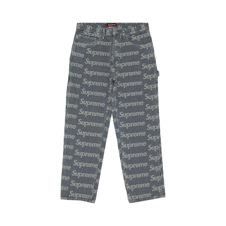 

Брюки Supreme Denim Painter Pant, синий