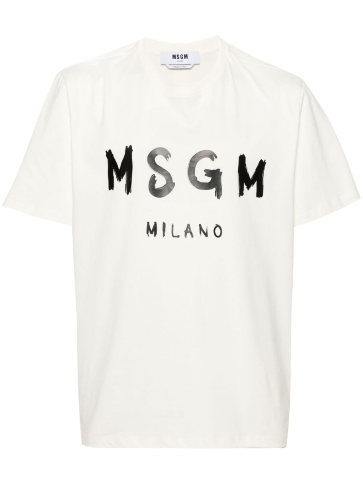 

MSGM футболка с логотипом, белый