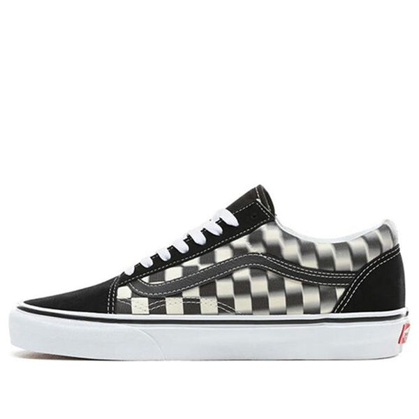 

Кроссовки old skool 'blur check' Vans, черный