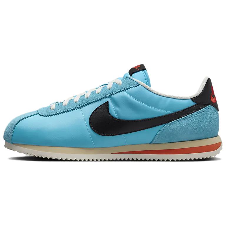 

Кроссовки Nike Cortez Skateboarding Shoes Men Low-top Blue/black, синий/черный