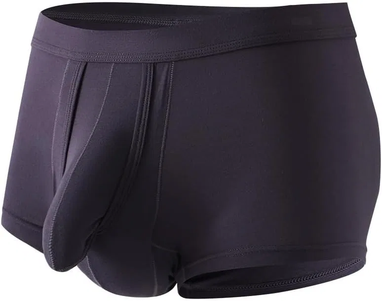 Трусы боксеры, Solid Color, Dark Grey