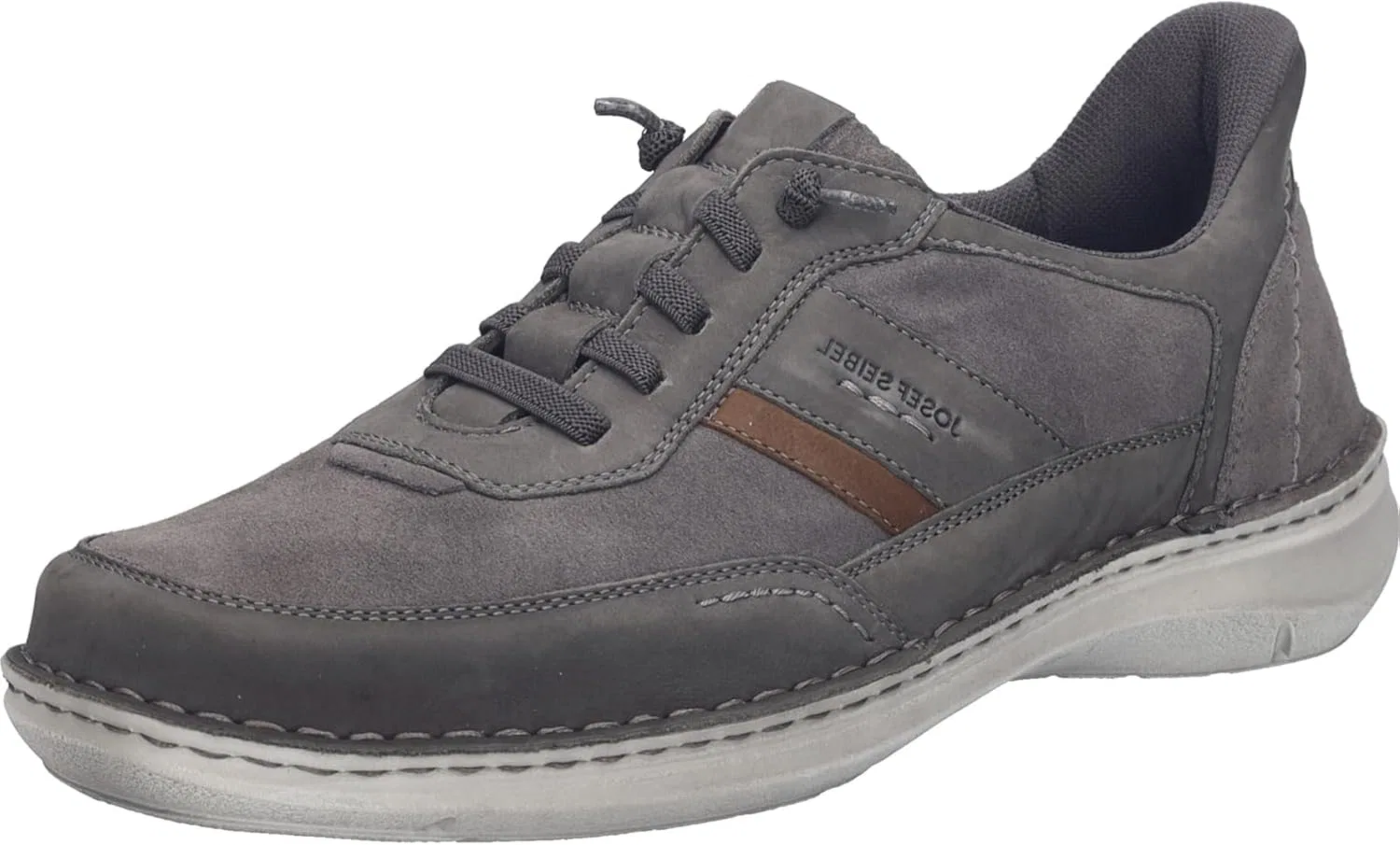 Мужские кроссовки Josef Seibel New Anvers.26, ширина K (очень широкая), сменная стелька, Asphalt Combi
