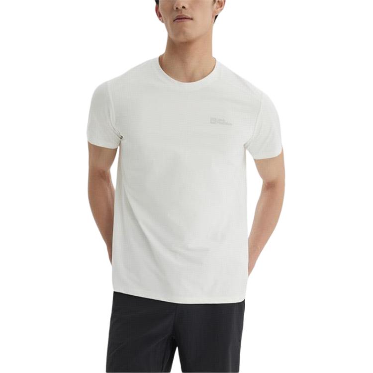 

Футболка мужская SS24 JACK WOLFSKIN, ярко-белый