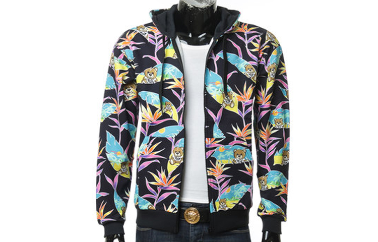 

MOSCHINO Куртка мужская черная, Black