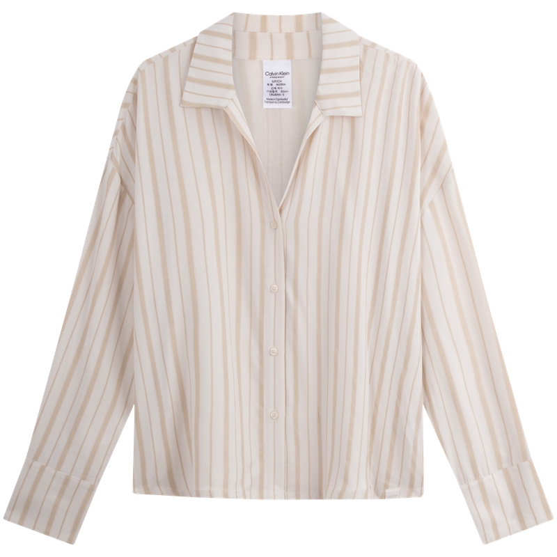 

Женская пижамная блузка Calvin Klein, бежевый