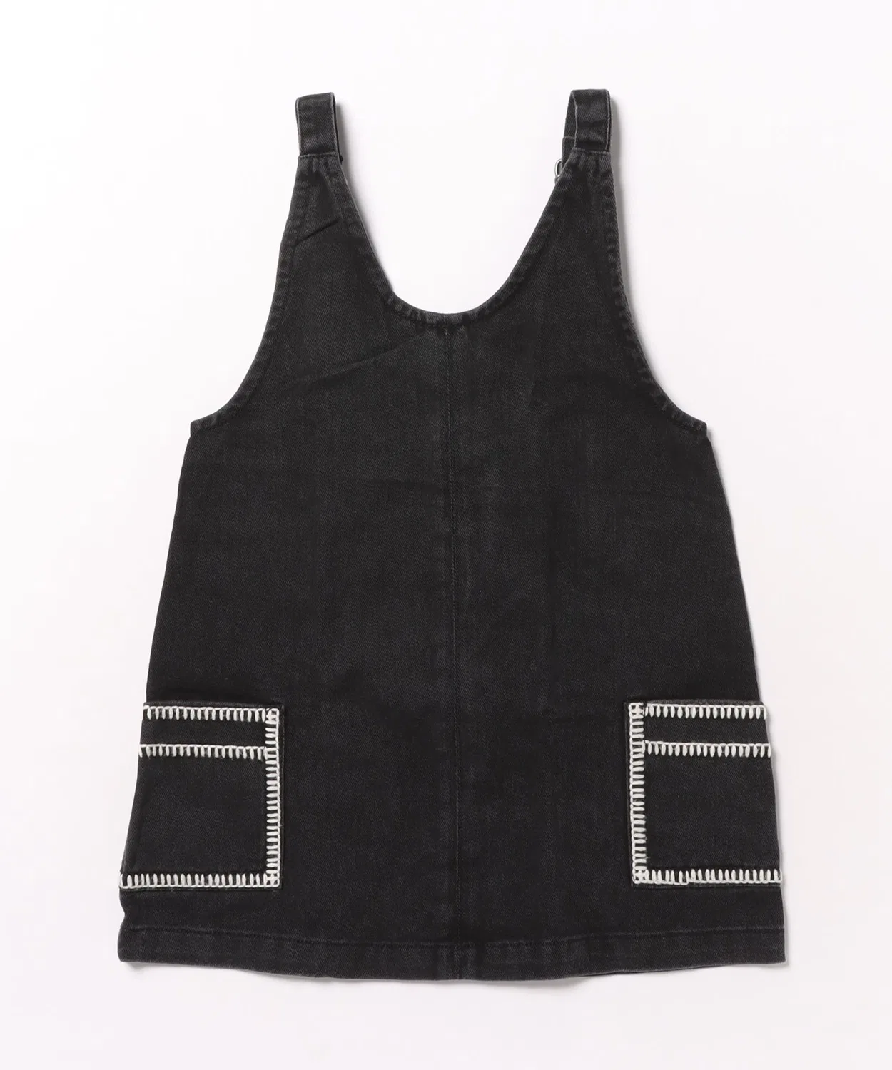 Комбинезон-платье V-Neck Rylee + Cru, хлопок, чёрный