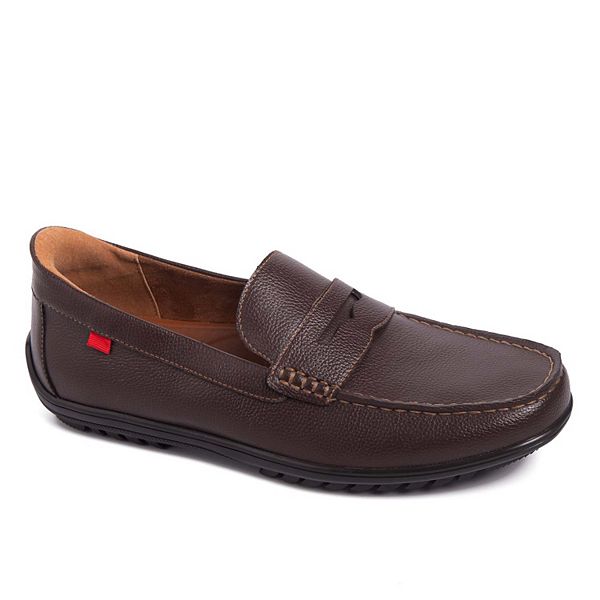 

Мужские лоферы John Street с технологией Hands Free Slip On. Marc Joseph New York, Brown