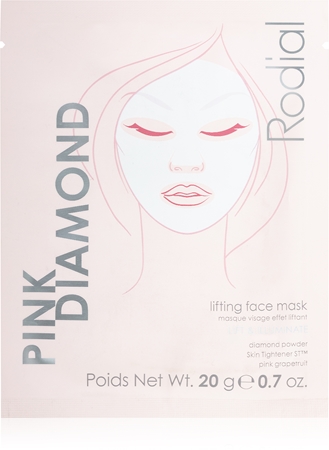 

Холщовая лифтинговая маска для лица Rodial Pink Diamond Lifting Face Mask, 4× 1 szt.