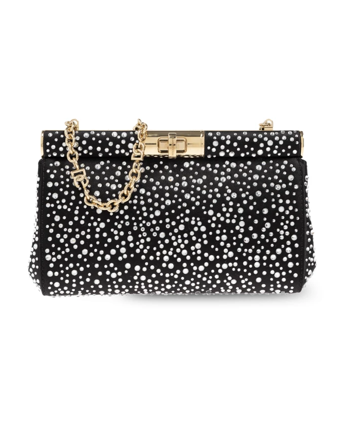 

Сумка через плечо Марлен средняя Dolce & Gabbana, черный