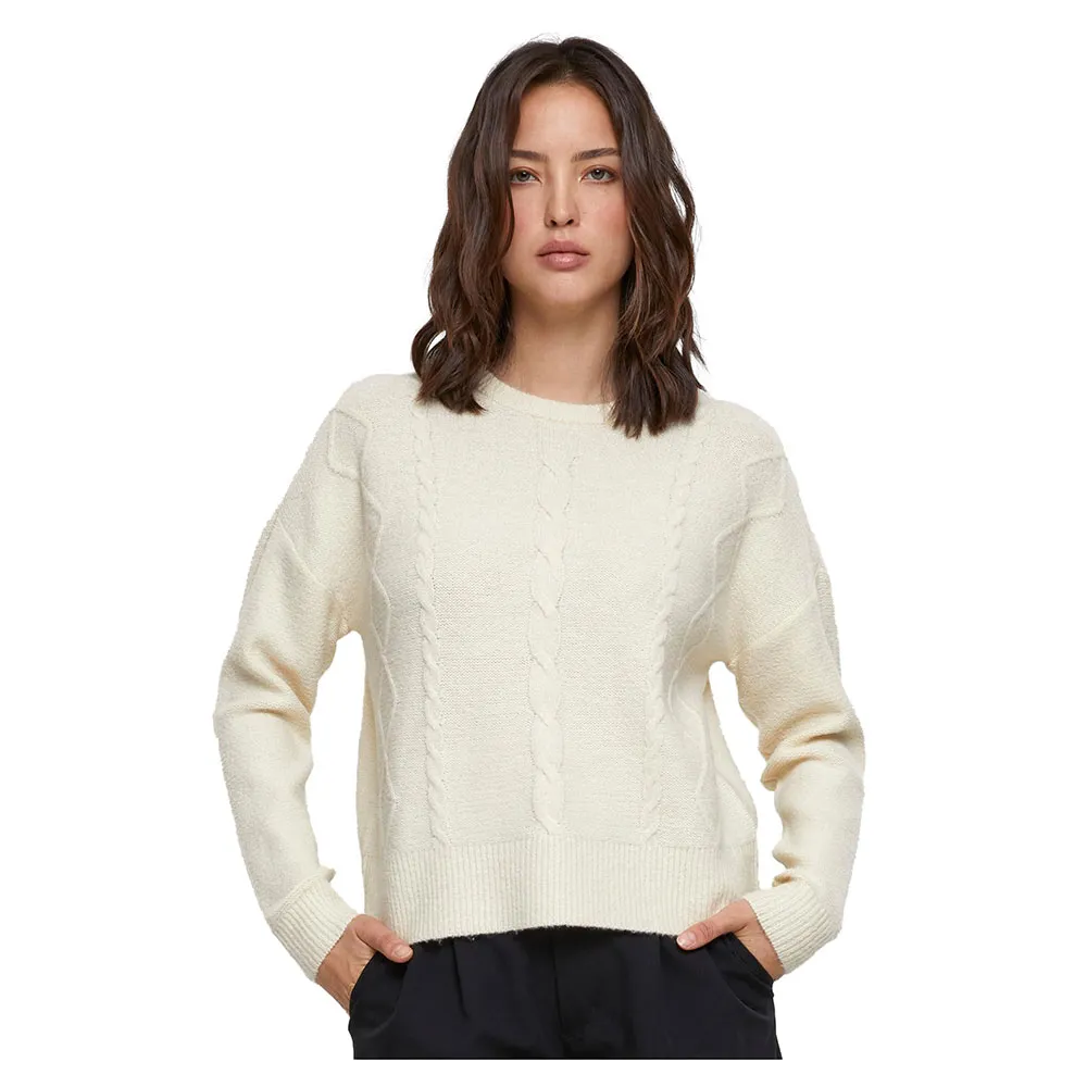 

Свитер Urban Classics Cabel Knit, бежевый