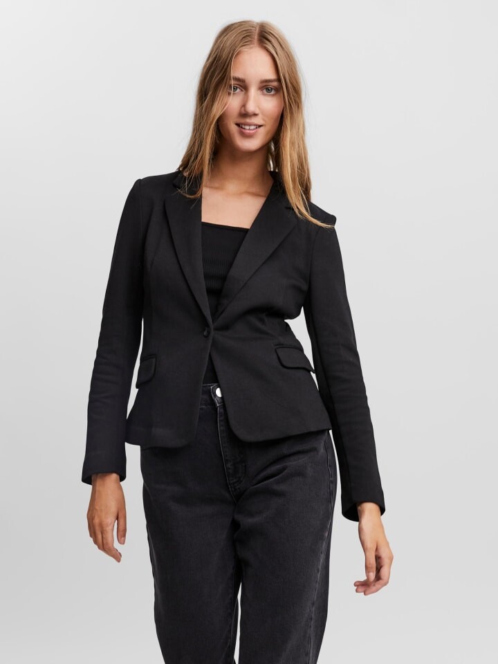 

Блейзер Vero Moda Basic Business Cardigan Jacke VMJULIA, черный