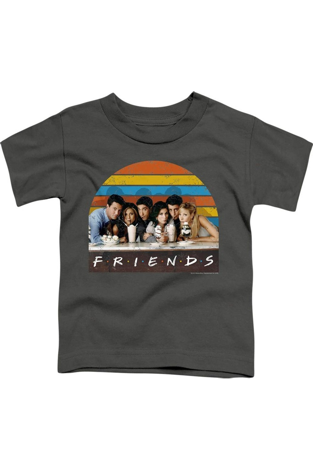 

Футболка с коротким рукавом Friends Soda Fountain для малышей Gildan, Charcoal