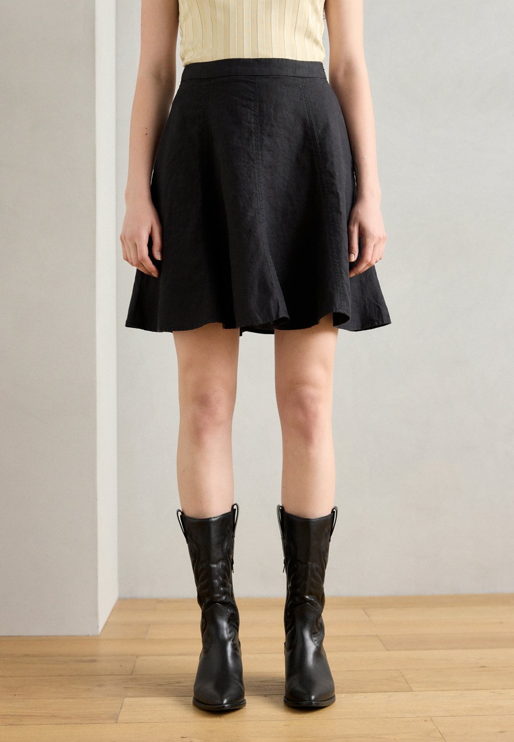 

Юбка А-силуэта FLARED HEMLINE LOOK Marc O'Polo, черный