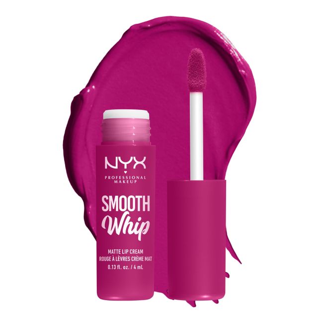 Матовая помада Smooth Whip NYX Professional Makeup, цвет bday frosting, 4 мл — фото 3