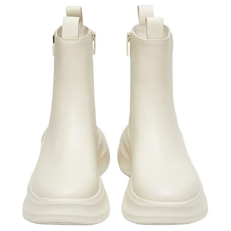 Staccato HELIOT EMIL x Женские ботинки на каблуке 7 см белые, цвет White — фото 4