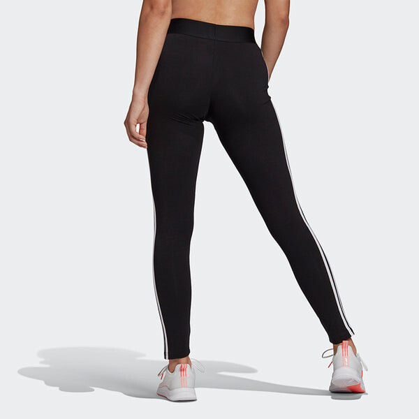 Спортивные штаны (WMNS) adidas W 3s Leg Sports Training Tight Gym Pants/Trousers/Joggers Black, черный — фото 3