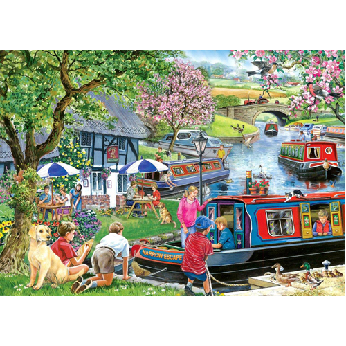 

Пазлы Narrow Escape 1000 Piece Puzzle