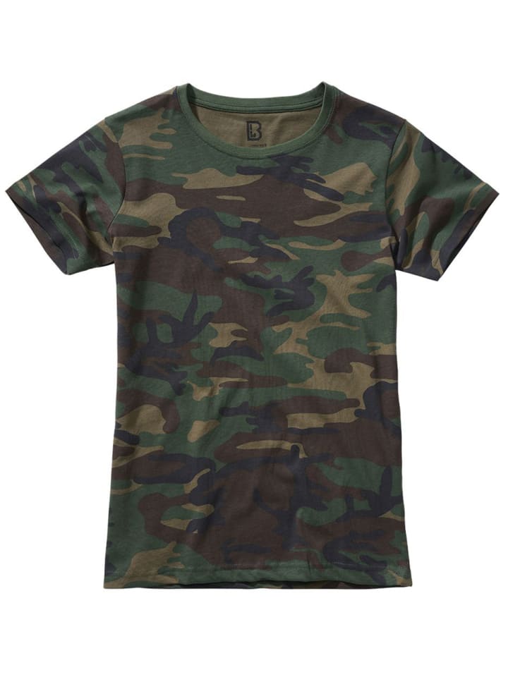 

Футболка Женская футболка в камуфляже Brandit, Хаки, Футболка Женская футболка в камуфляже Brandit