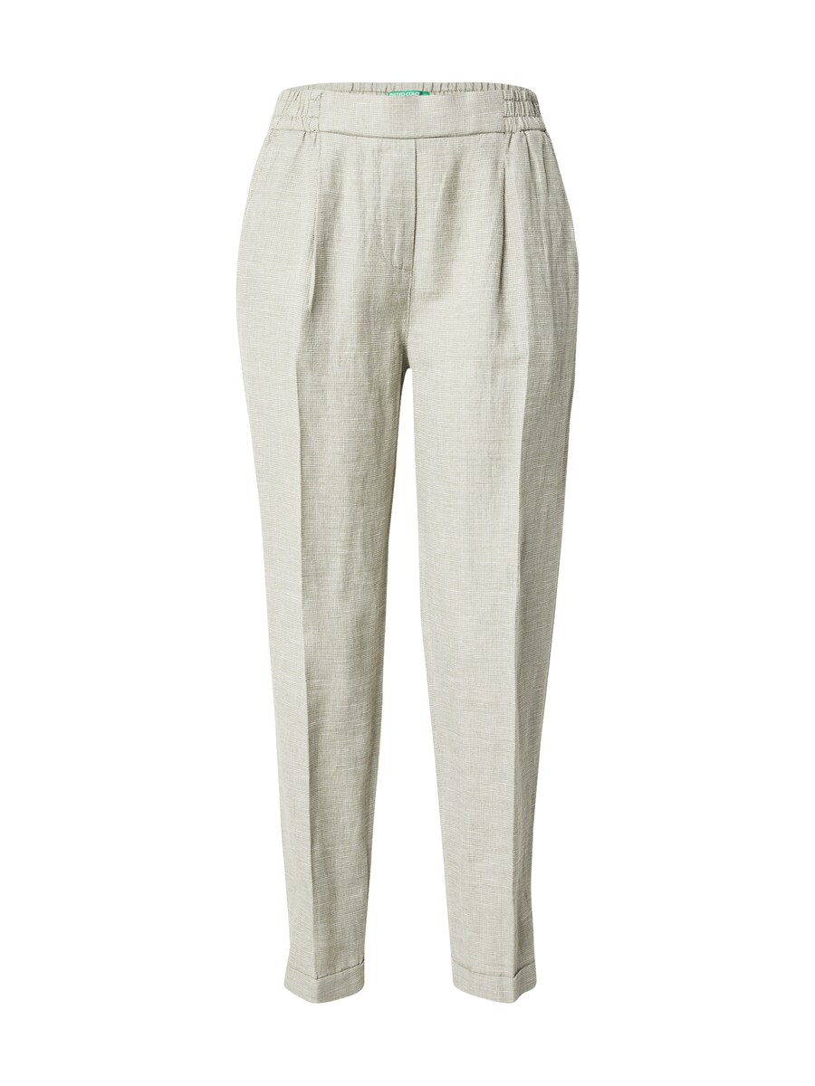 

Обычные брюки со складками спереди UNITED COLORS OF BENETTON, Pastel green