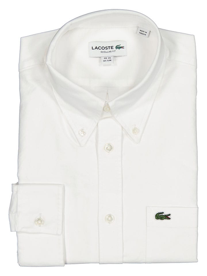 

Lacoste Рубашка - стандартного кроя - белого цвета