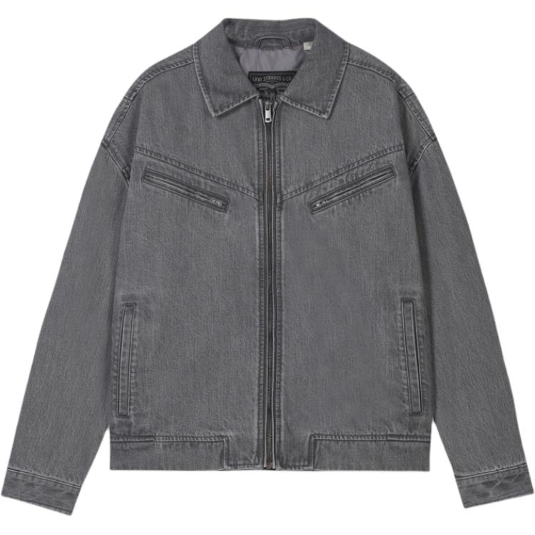 

Levis Джинсовая куртка мужская графитовая, Ink Gray