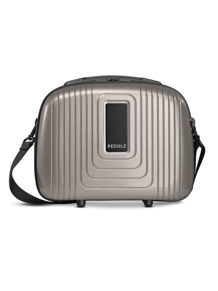 

Косметичка Redolz Essentials 14 34 cm, цвет coffee grey metallic